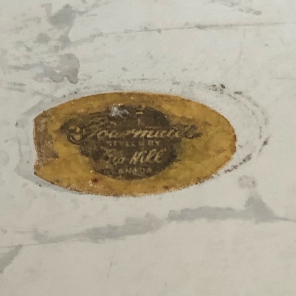 Vtg Glo-Hill Canada Gourmet Serving Platter - Picture 7 of 10